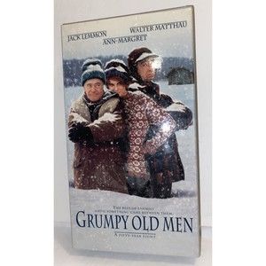 Sealed VHS 1993 1994 Grumpy Old Men Jack Lemmon Ann Margret Matthau Watermark